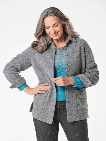 Goldner Sweat jacket in Grey: front