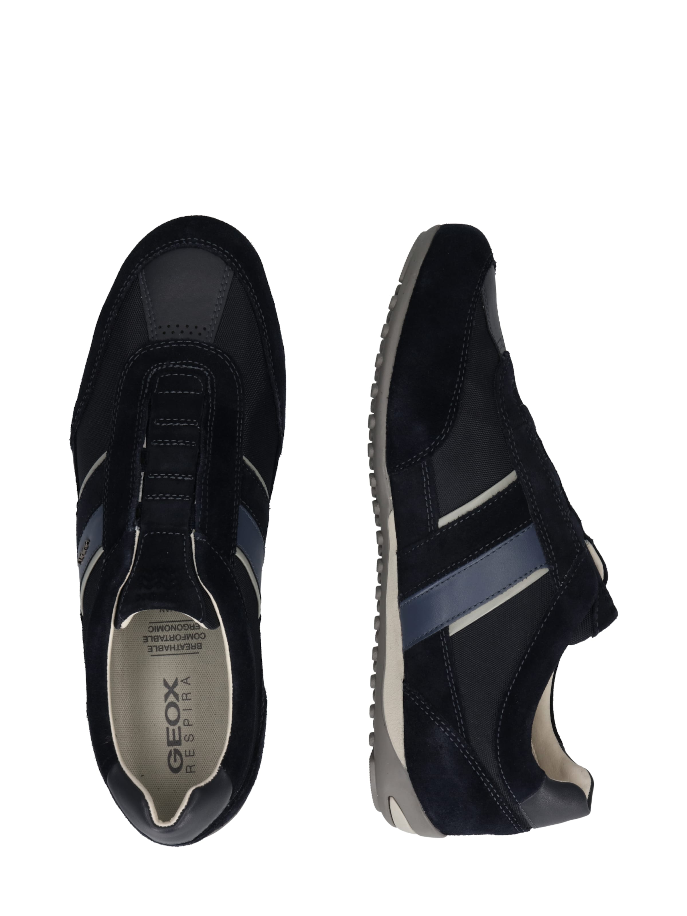 Baskets basses 'Wells' GEOX en bleu