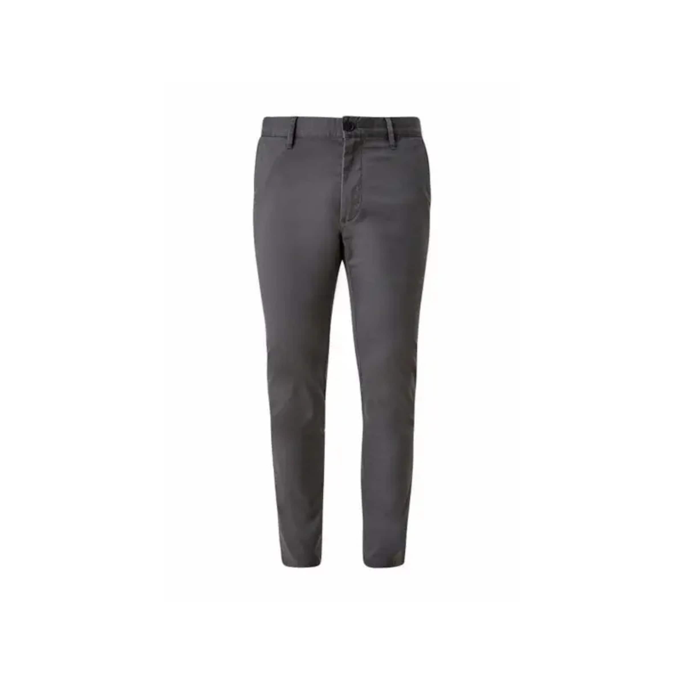 Weis Regular Chinohose in Grau: Vorderseite