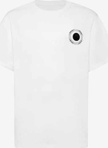 Plein Sport - Camiseta en blanco: frente