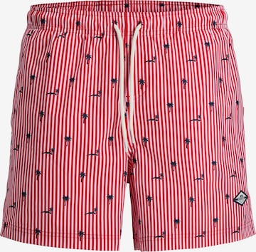 JACK & JONES - Bermudas 'JPSTMAUI BREEZE' en rojo: frente