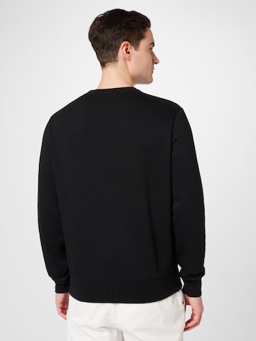 Bluză de molton de la Polo Ralph Lauren pe negru