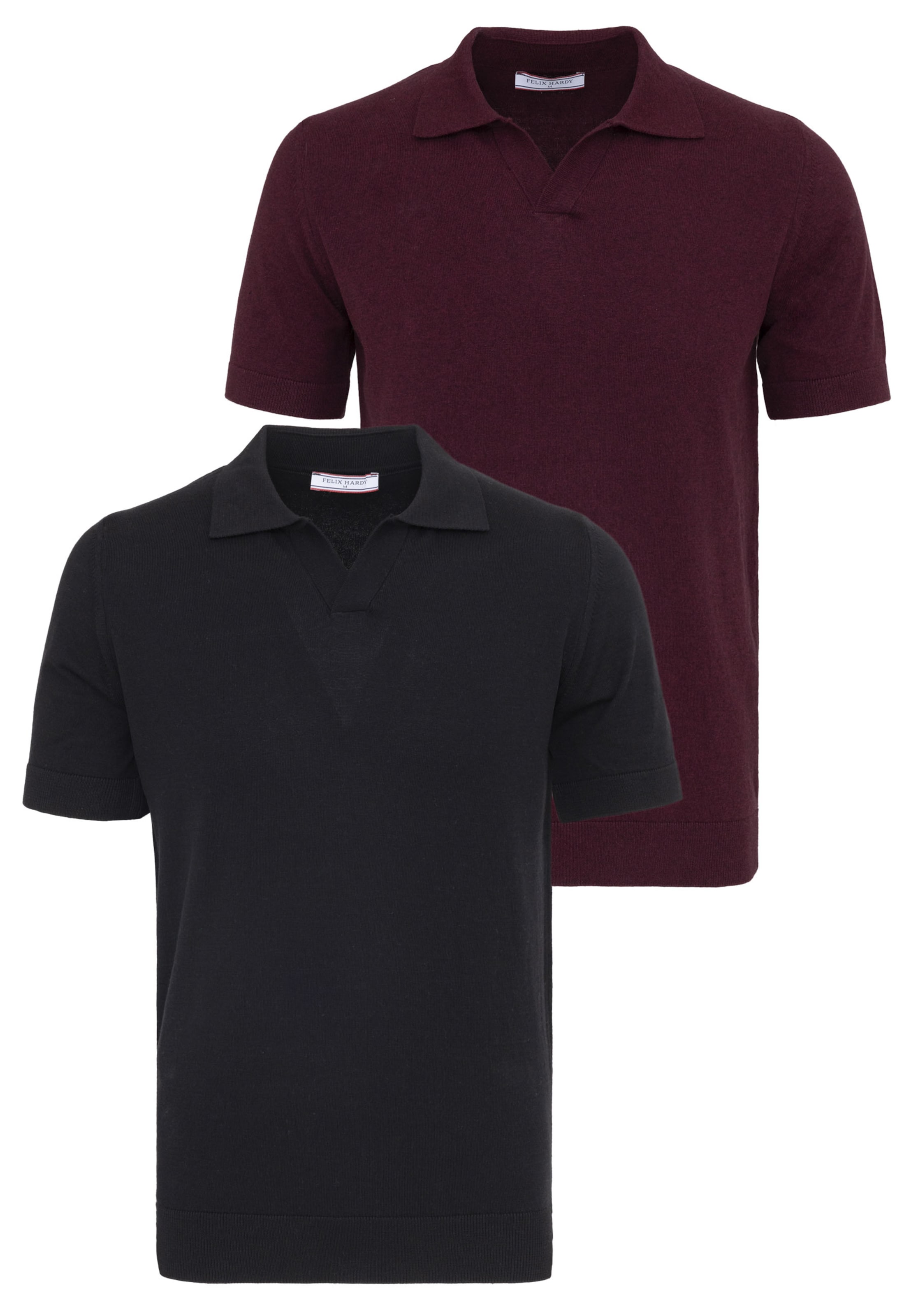 Felix Hardy Shirt in weinrot / schwarz, Produktansicht