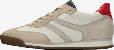 GABOR Nízke tenisky - béžová / červená / šedobiela, Produkt