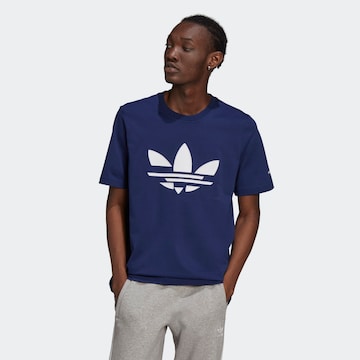 ADIDAS ORIGINALS Shirt in Blue: front