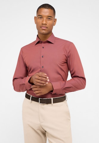 ETERNA Slim fit Business Shirt in Red: front