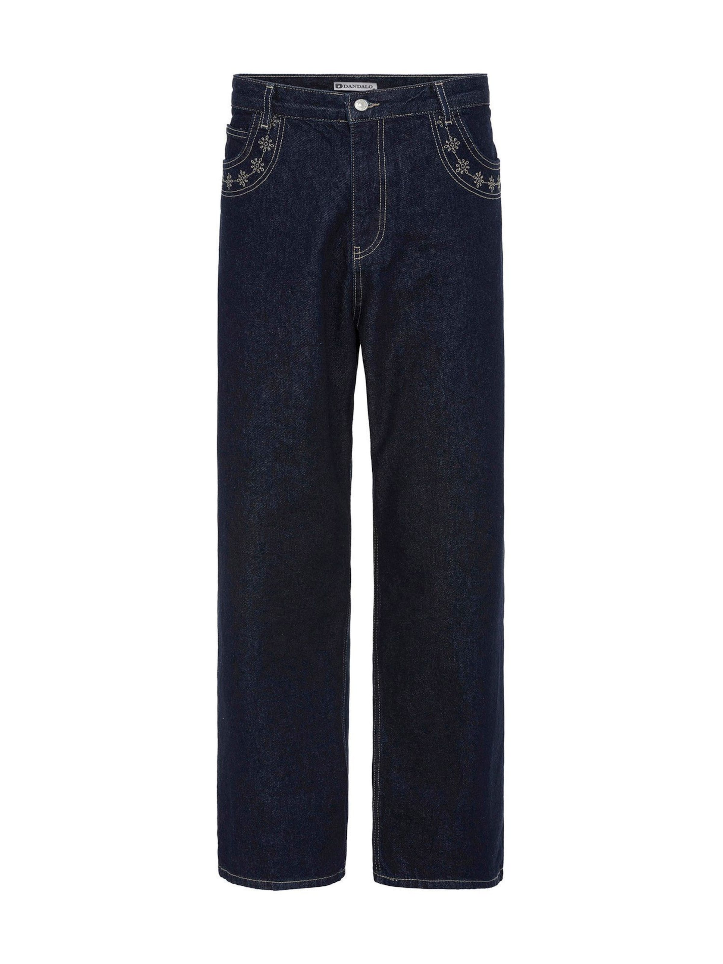 Dandalo Loosefit Jeans in Blauw: voorkant