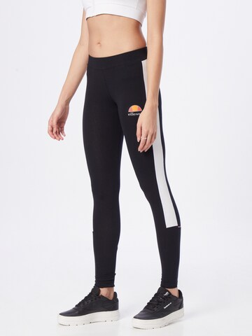 ELLESSE Skinny Workout Pants 'Irla' in Black: front