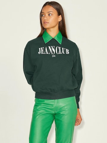 JJXXSweater majica 'Beatrice' - zelena boja: prednji dio