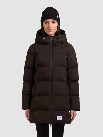 Veste d’hiver 'Tanare5' khujo en marron : devant