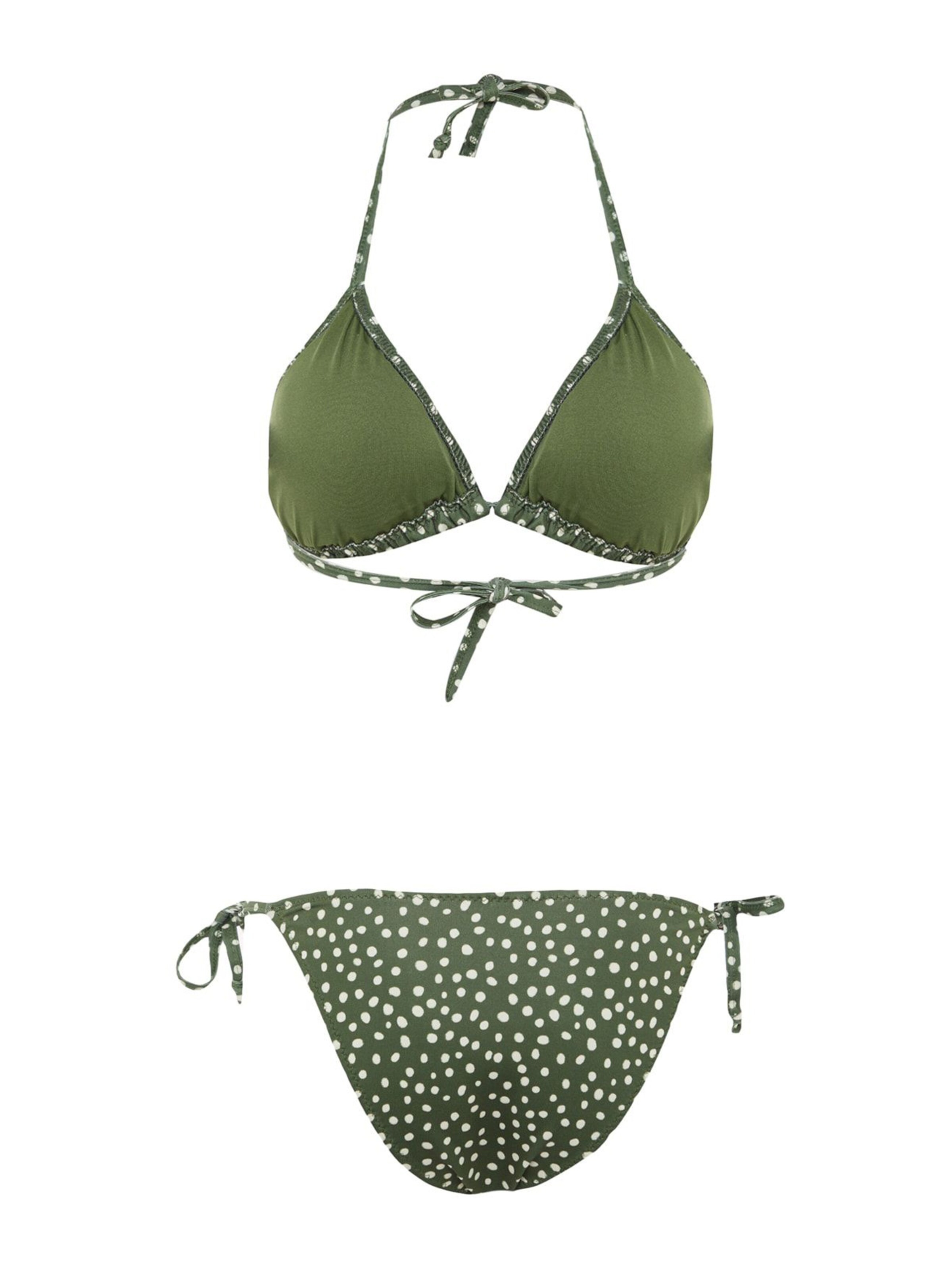 Triangle Bikini Trendyol en vert