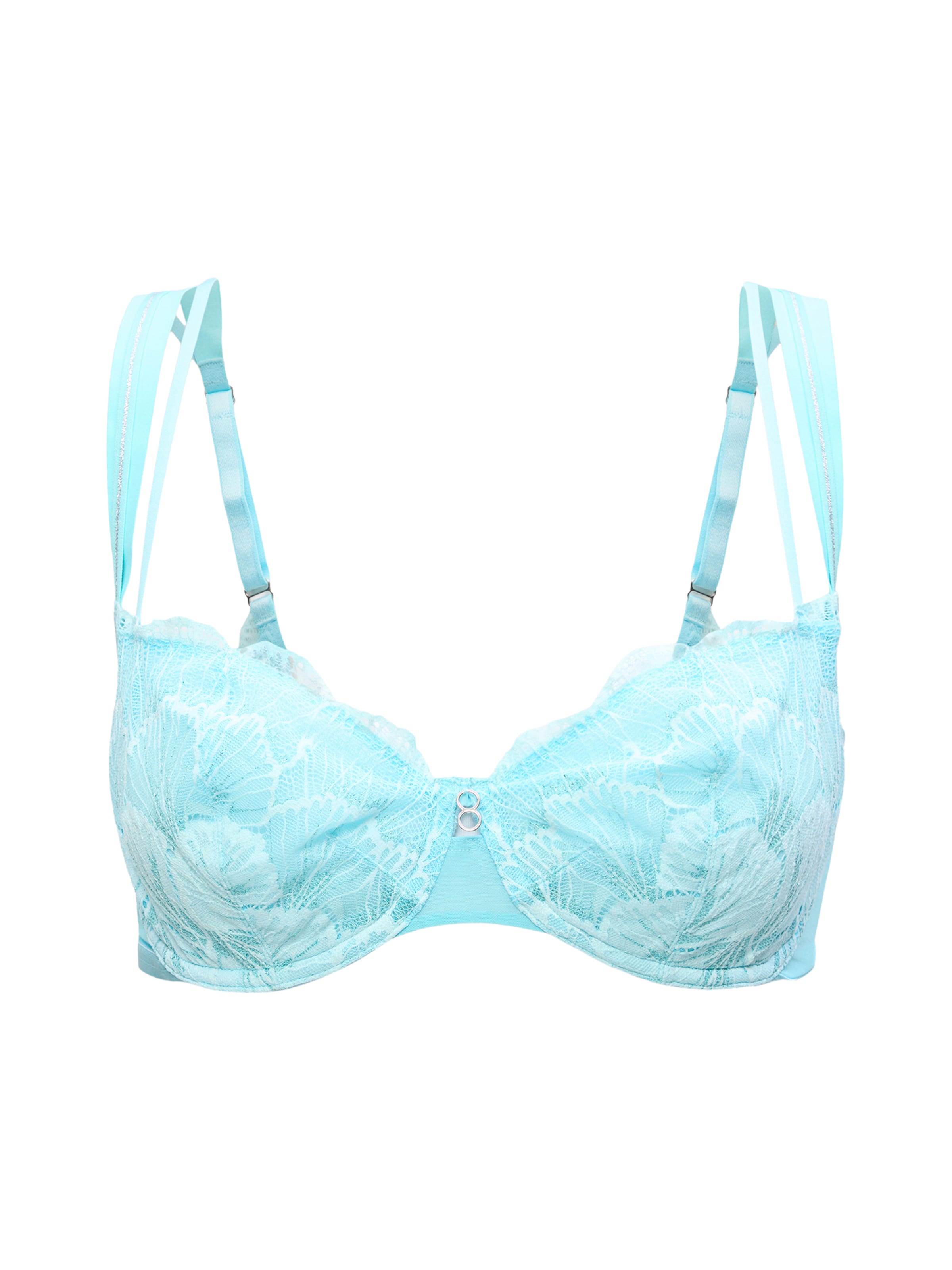 TRIUMPH Bustier Melltartó 'Palina' - kék: elől