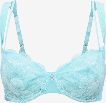 TRIUMPH Bustier Rintaliivi 'Palina' värissä sininen: etupuoli