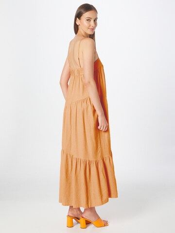 Abercrombie & Fitch Letnia sukienka w kolorze pomarańczowy