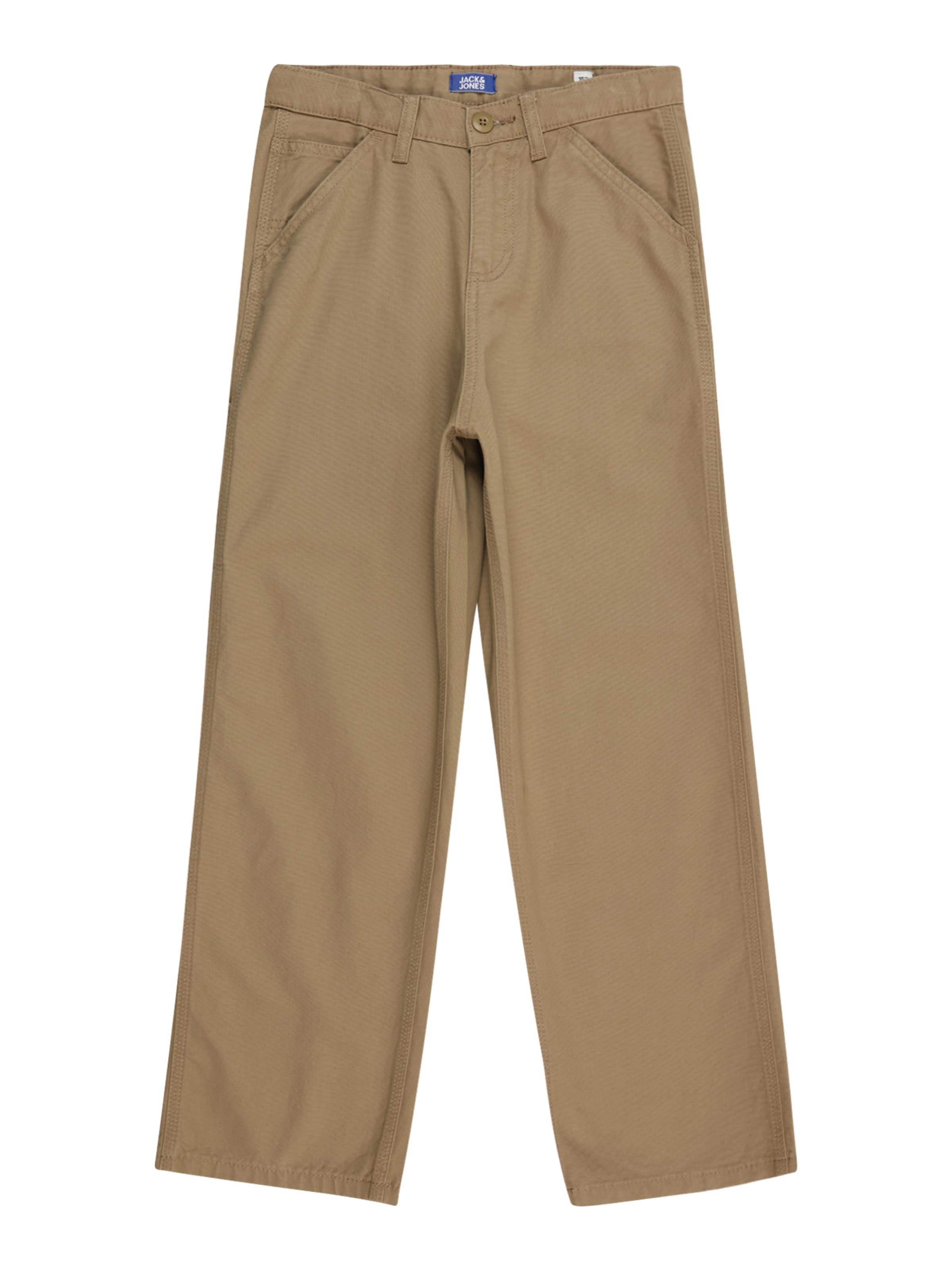 Jack & Jones Junior regular Παντελόνι 'JPSTALEX JJBARKLEY' σε μπεζ: μπροστά