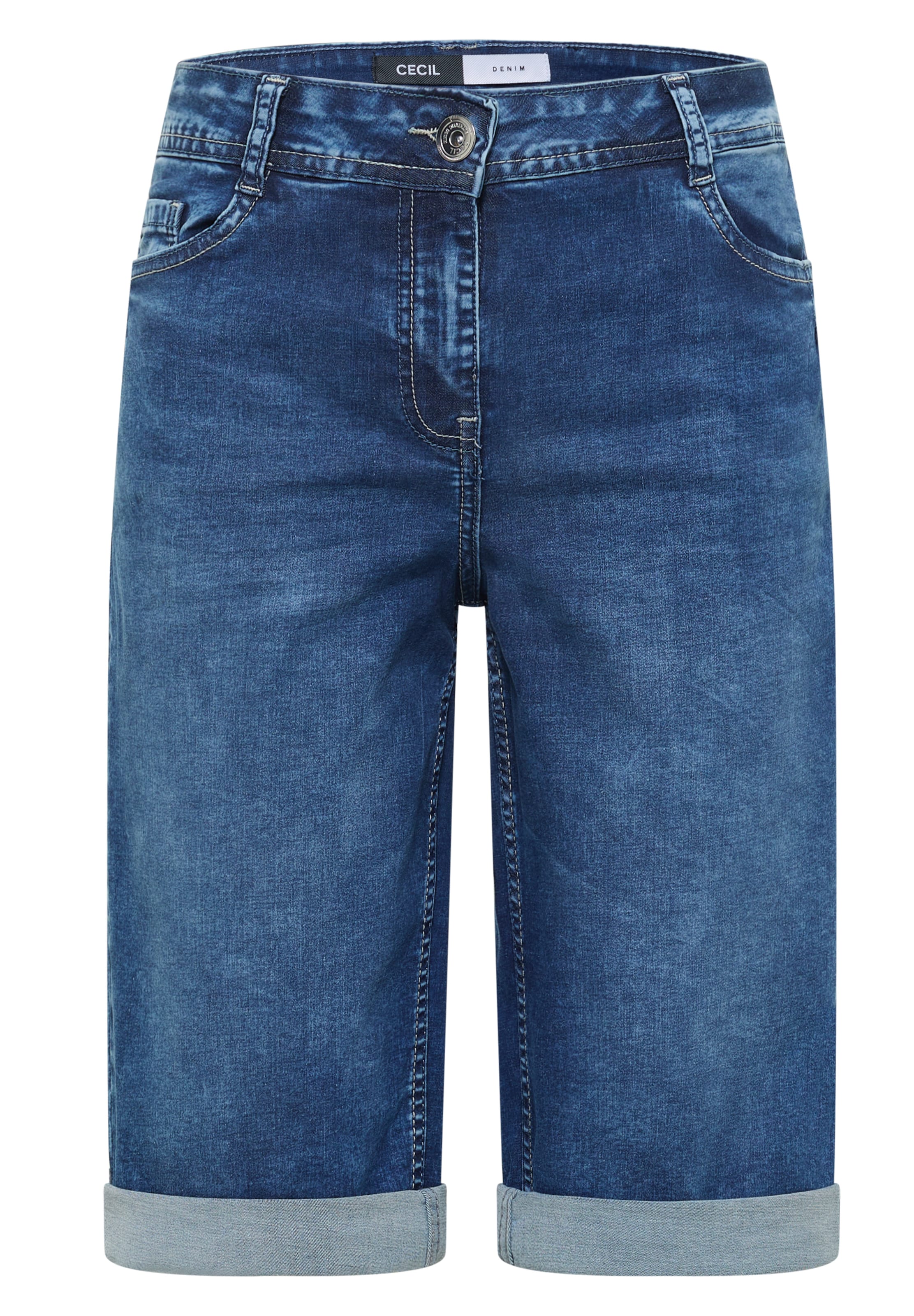 CECIL Loose fit Jeans in Blue: front