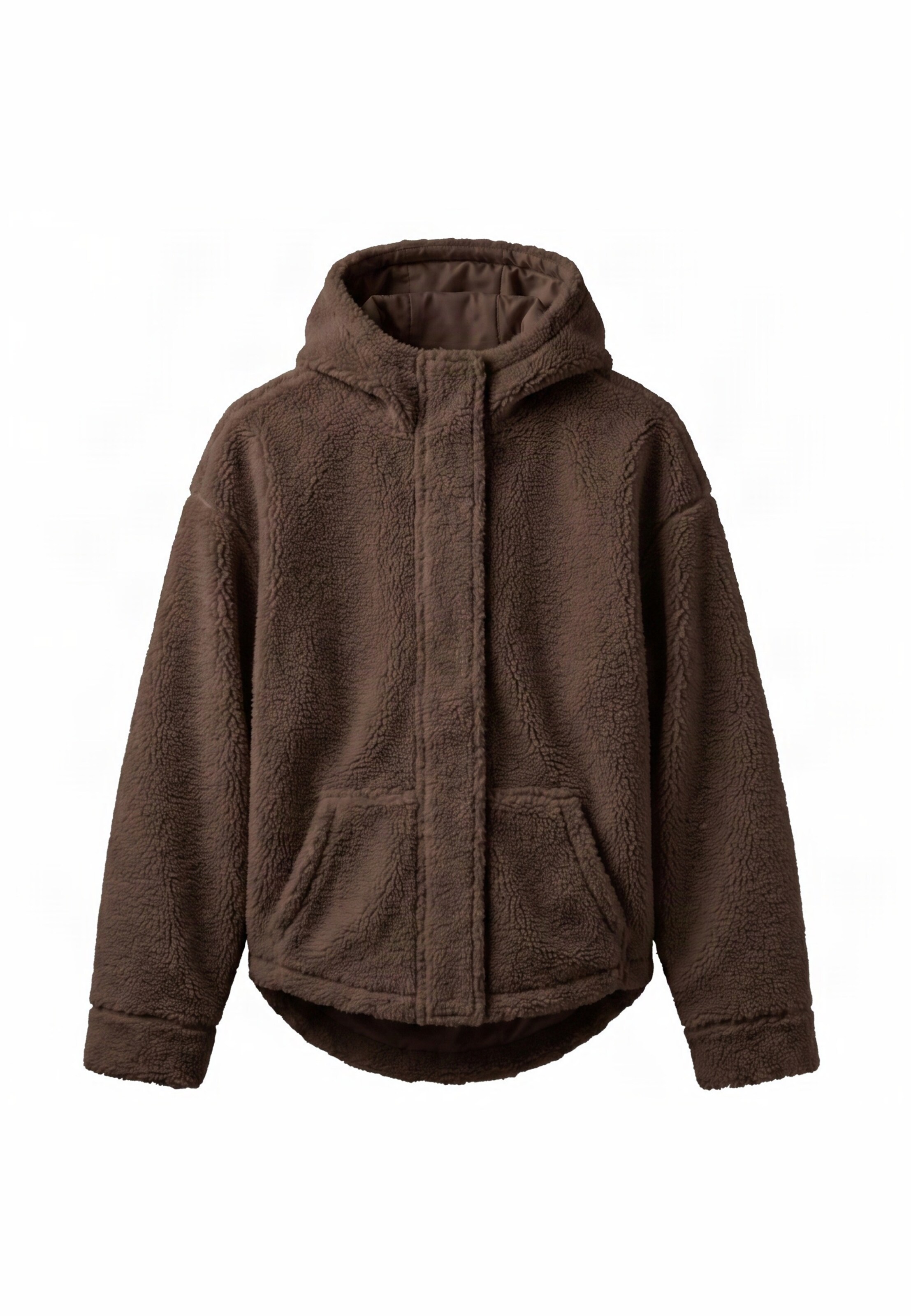 Urban Classics Tussenjas in Bruin: voorkant