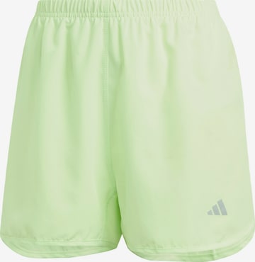 Pantalon de sport 'Run It' ADIDAS PERFORMANCE en vert : devant