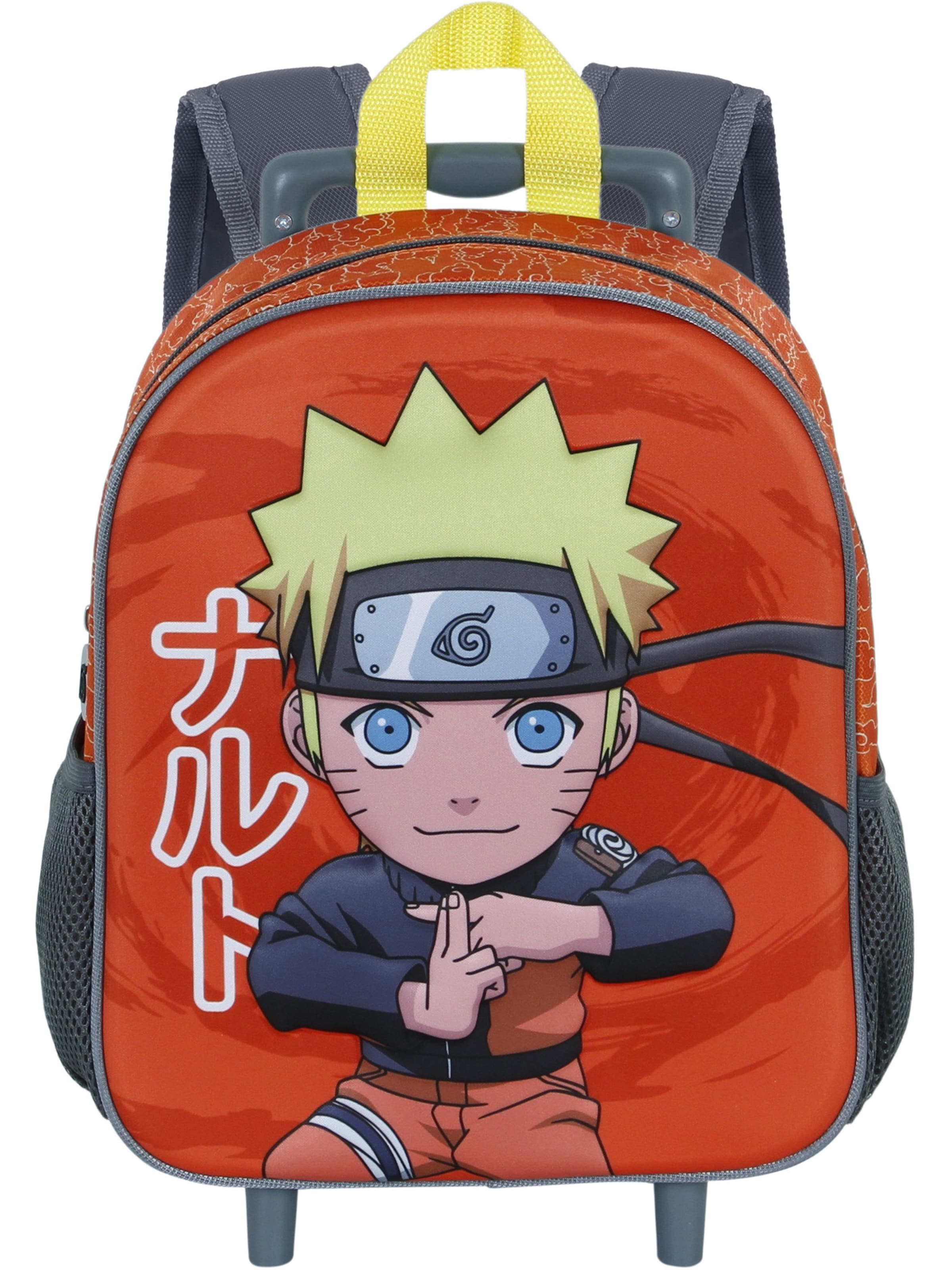 Naruto Backpack 'Chikara' in Mixed colors: front