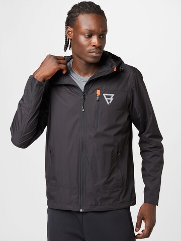 BRUNOTTI Outdoor jacket 'Weylin' in Black: front