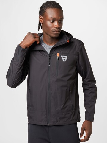 Veste outdoor 'Weylin' BRUNOTTI en noir : devant