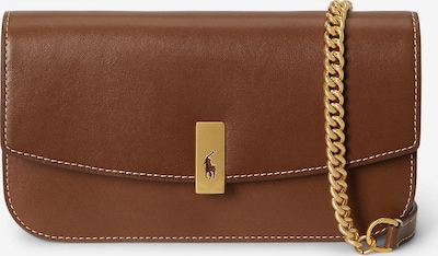 Polo Ralph Lauren Olkalaukku värissä ruskea, Tuotenäkymä