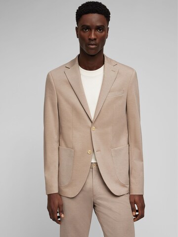 Coupe slim Costume HECHTER PARIS en beige