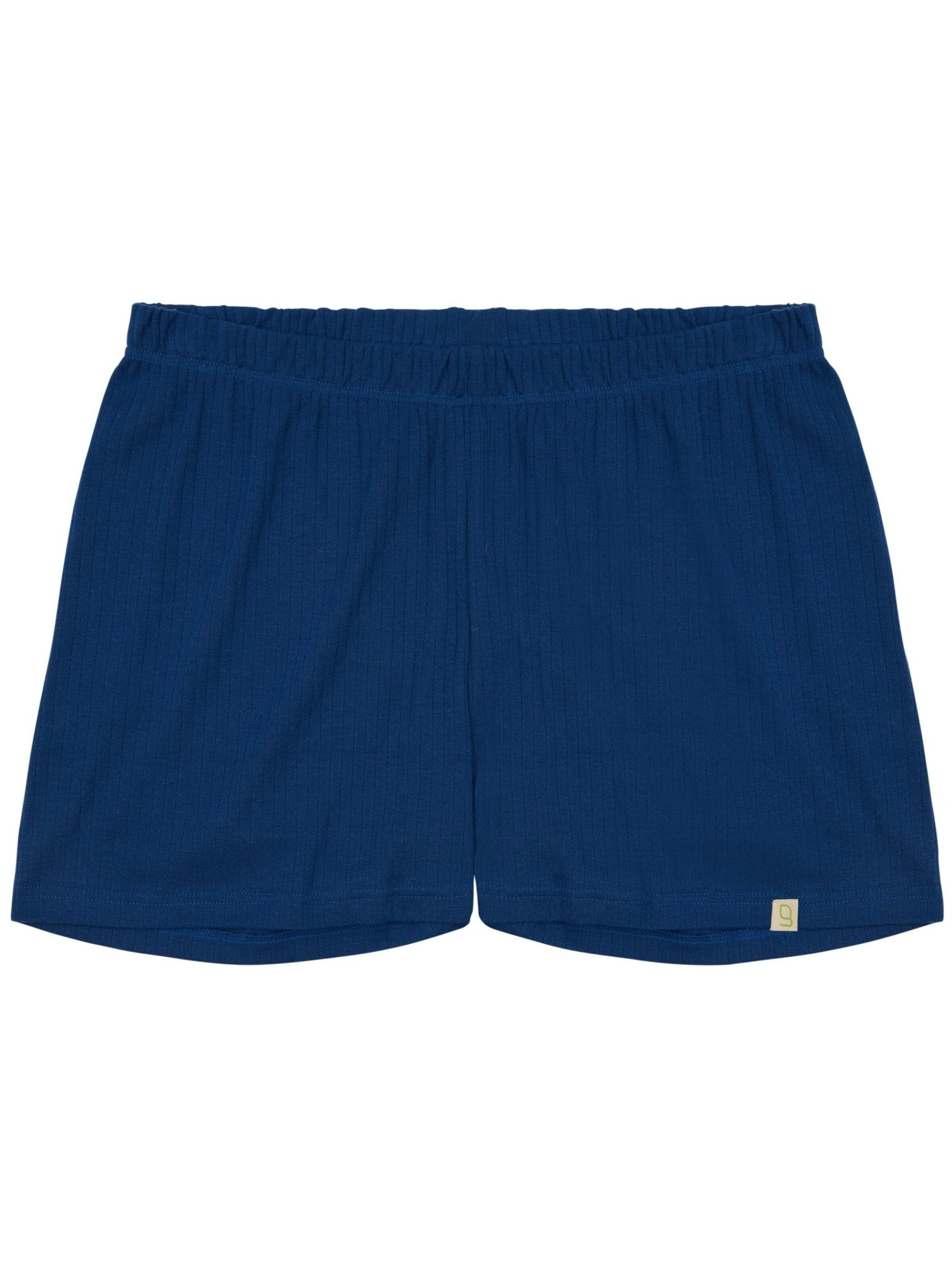 greenjama Pajama Pants in Blue: front