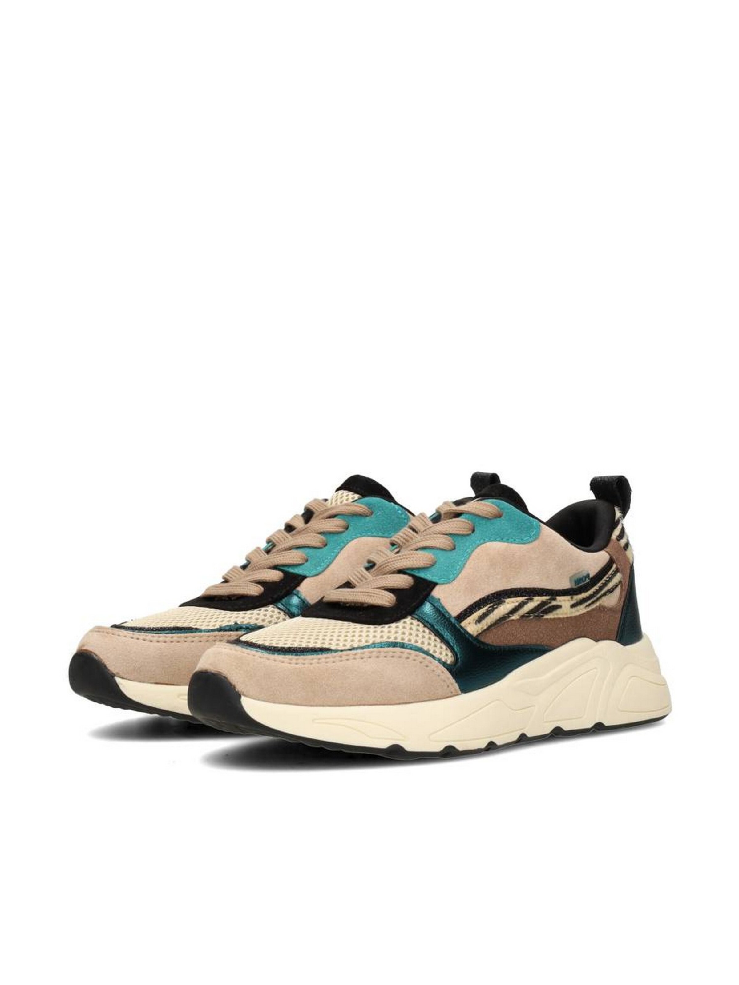 Baskets basses 'Charlie' POSH by Poelman en beige