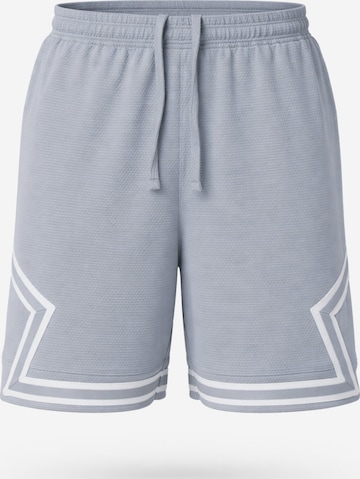 PANTONECLO Boardshorts 'Pantoneclo Men’s Gym Shorts with Side Gaset' in Grijs: voorkant