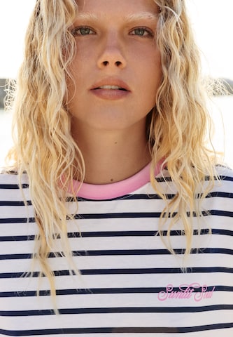 T-shirt Pull&Bear en bleu