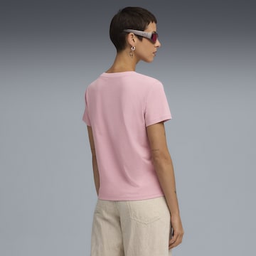 PUMA T-Shirt 'Essentials' in Pink