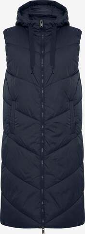 Oxmo Vest 'Bolyn' in Blue: front