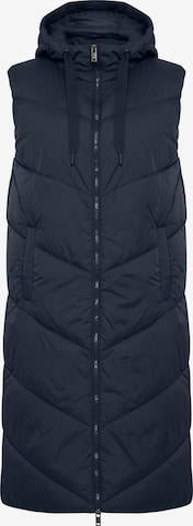 Oxmo Vest 'Bolyn' in Blue: front