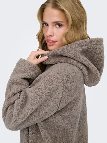 JDY Fleece jas 'JDYReba' in Grijs