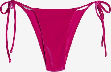 Bas de bikini Bershka en rose : devant