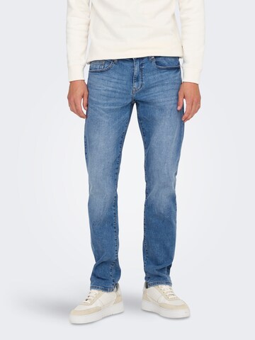 Only & Sons Slim fit Jeans 'ONSWEFT' in Blue: front