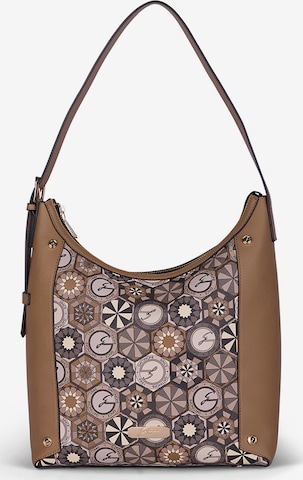 Gattinoni Handtas in Bruin: voorkant