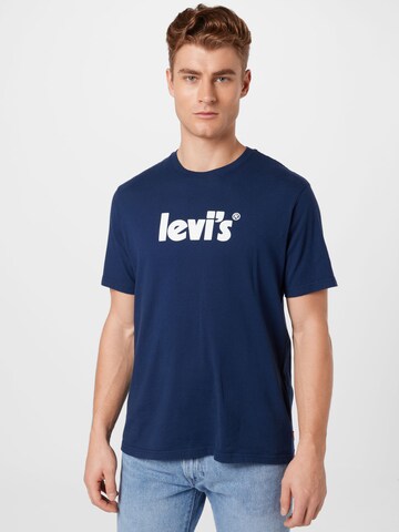 mėlyna LEVI'S ® Marškinėliai 'Relaxed Fit Tee': priekis