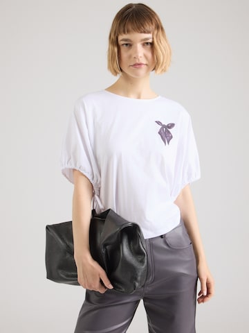Maglietta di Rich & Royal in bianco: frontale