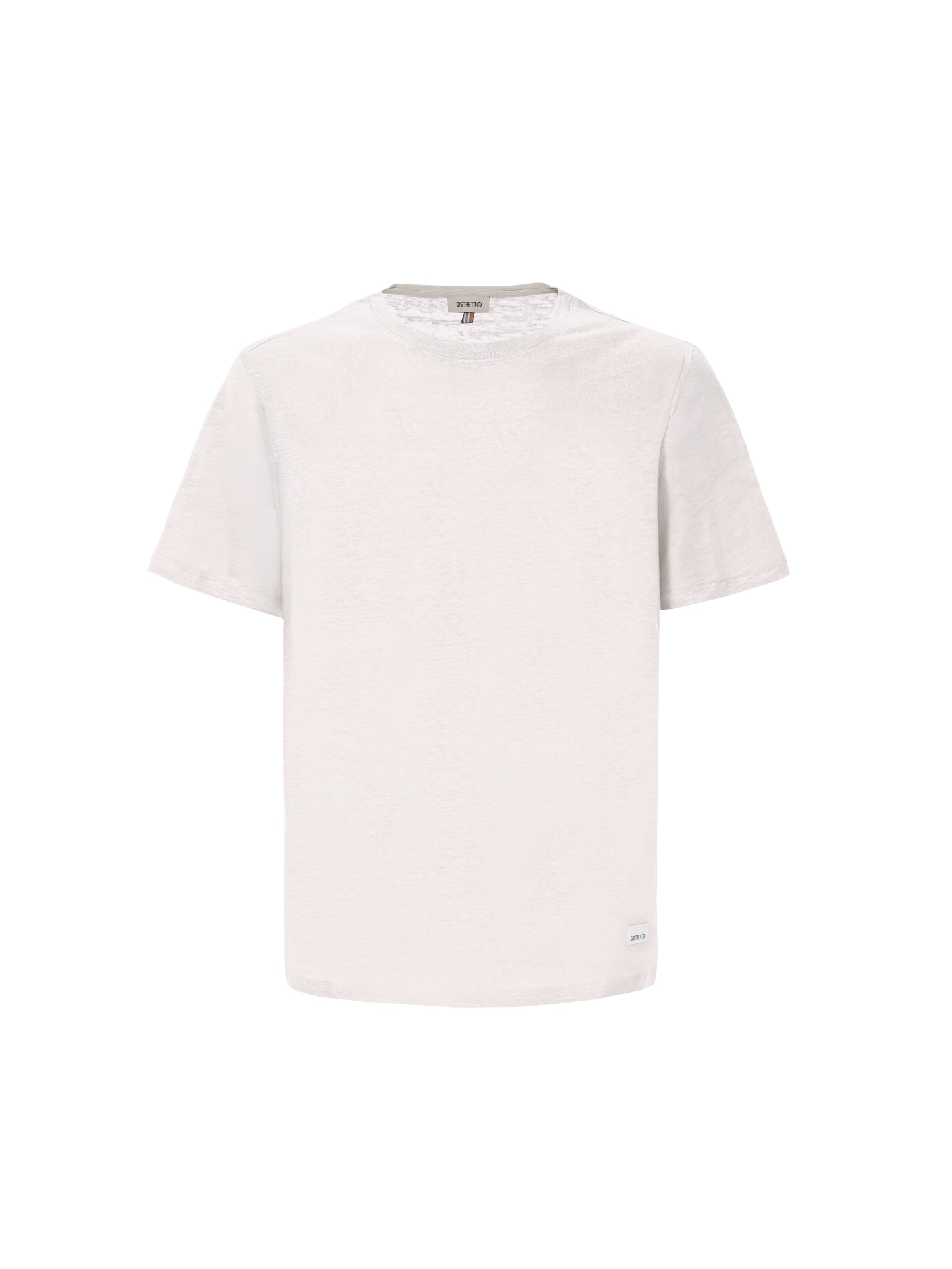 Distretto12 - Camiseta 'ROYAN ' en blanco: frente
