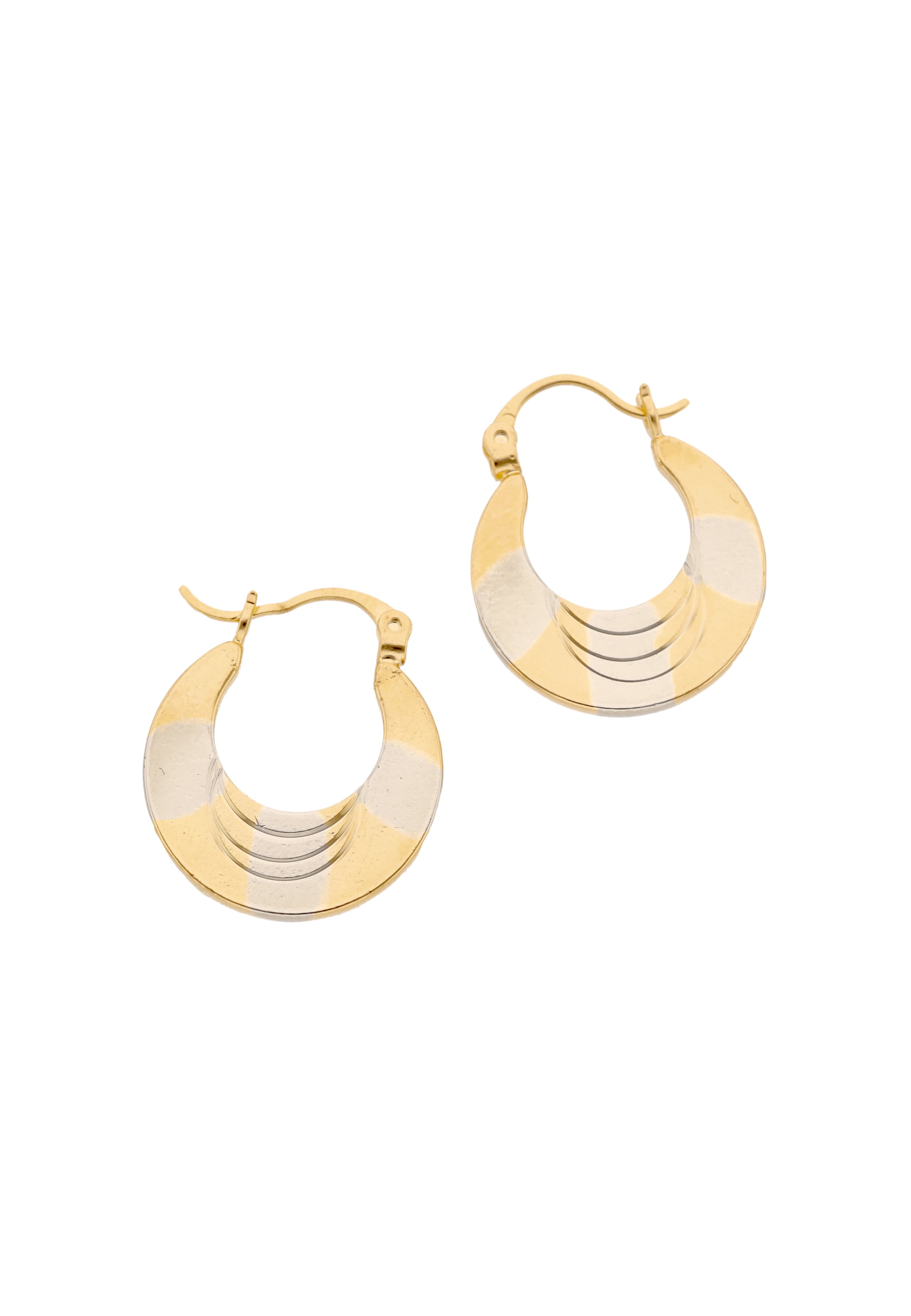 usha WHITE LABEL Pendientes en oro / plata, Vista del producto