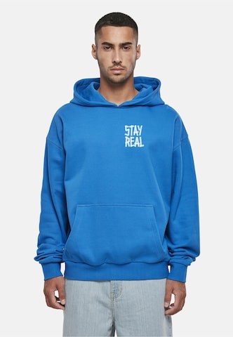 Mister Tee Sweater 'Stay' in Blue: front