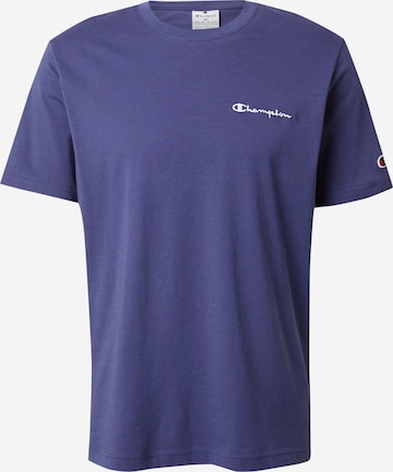 Champion Authentic Athletic Apparel Tričko - Modrá: predná strana