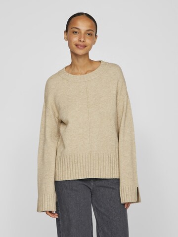 Pull-over VILA en beige : devant