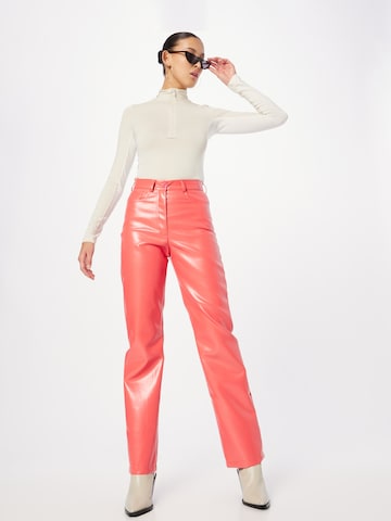 Regular Pantalon 'Spike' Laagam en orange