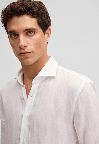 STRELLSON Regular fit Button Up Shirt 'Ceasar' in White