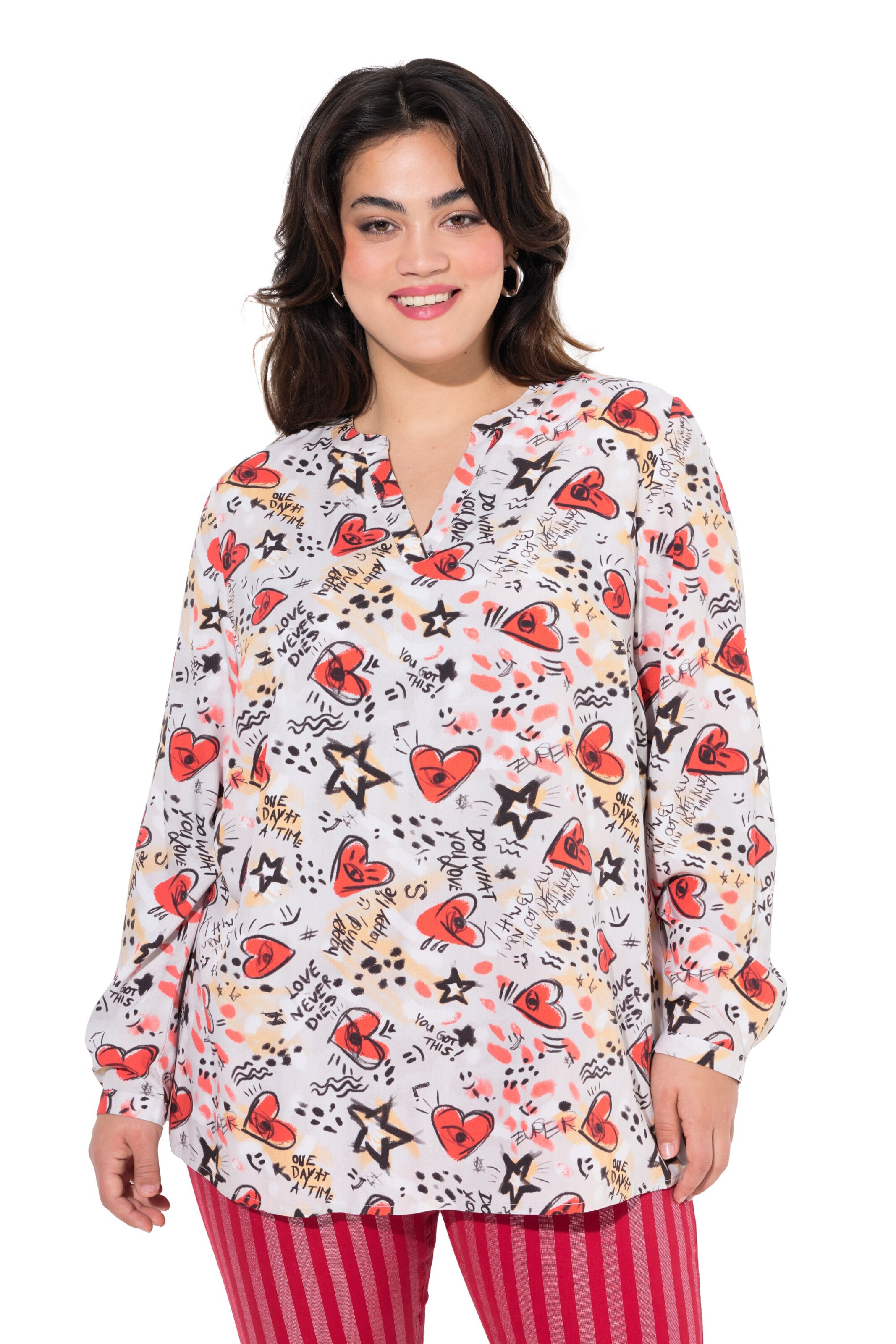 Angel of Style Tunic in White: front