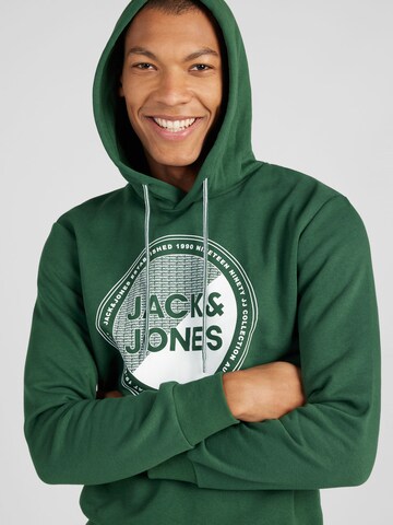 JACK & JONES Sweatshirt 'JJLoyd' in Grün