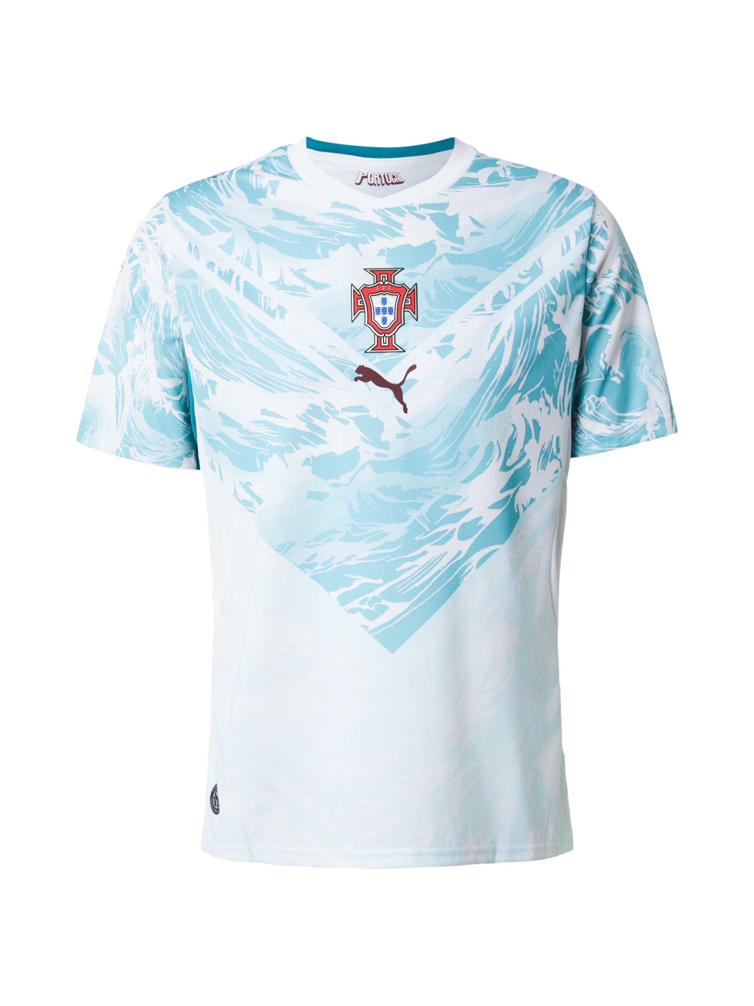 PUMA Αθλητική φανέλα 'FPF Away' σε λευκό: μπροστά